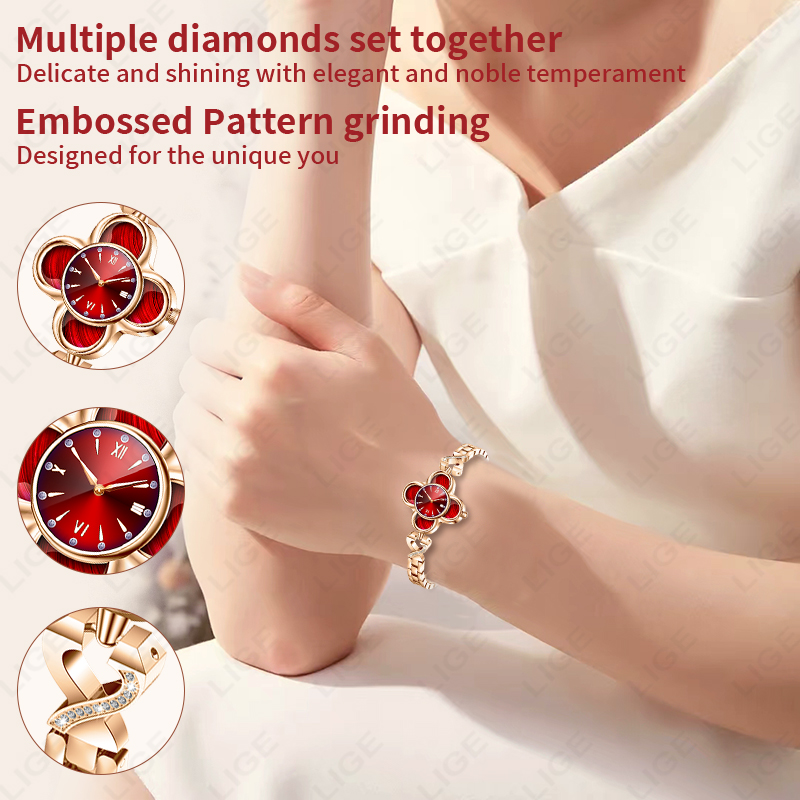 นาฬิกาข้อมือผู้หญิงแบบสายรัด ด - Japanese Women Lifestyle บทวิจารณ์และราคา