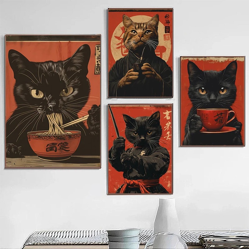 ญี่ปุ่น Edo สไตล์ Black Cat กิ - Japanese Eating Lifestyle บทวิจารณ์และราคา