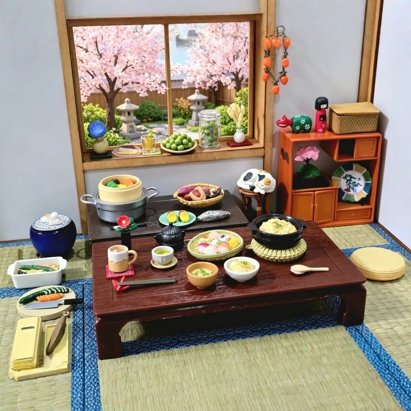 ของเล่นจำลองอาหาร RE-MENT Peti - Japanese Lifestyle Food บทวิจารณ์และราคา