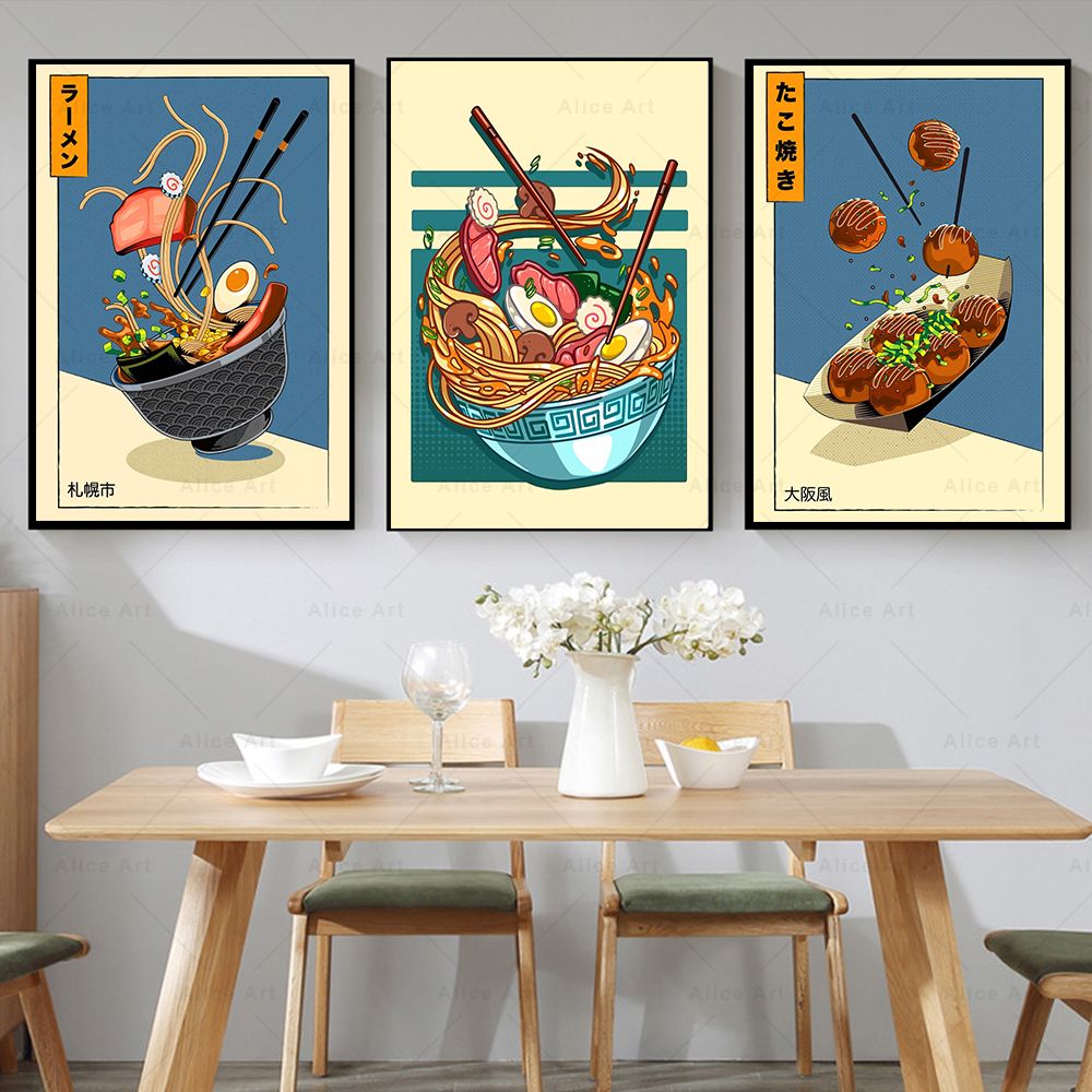 สไตล์ญี่ปุ่นโปสเตอร์ครัวอาหารภ - Japanese Lifestyle Food บทวิจารณ์และราคา