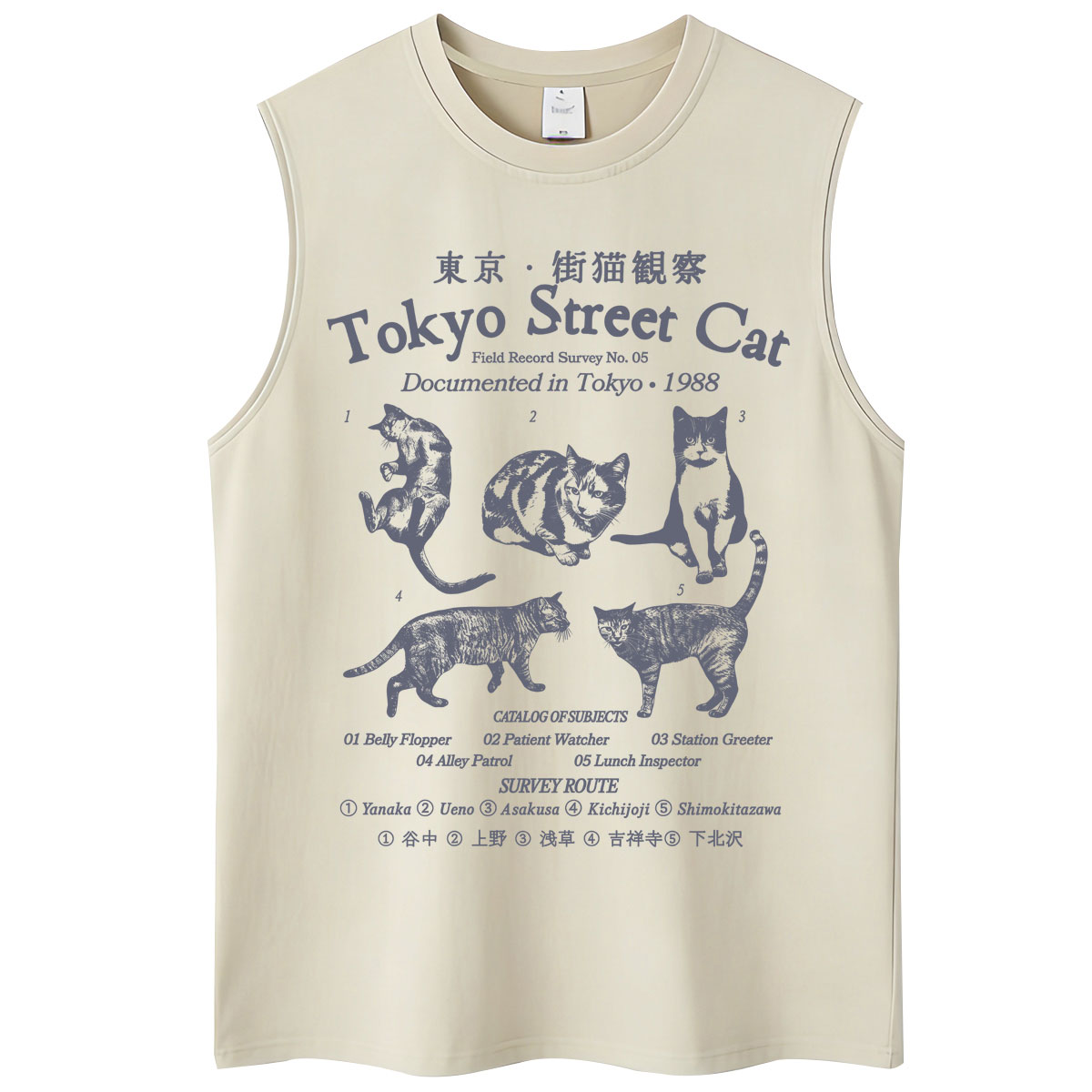 เสื้อกล้ามสไตล์ญี่ปุ่นลายปลาหม - Japanese Women Lifestyle บทวิจารณ์และราคา